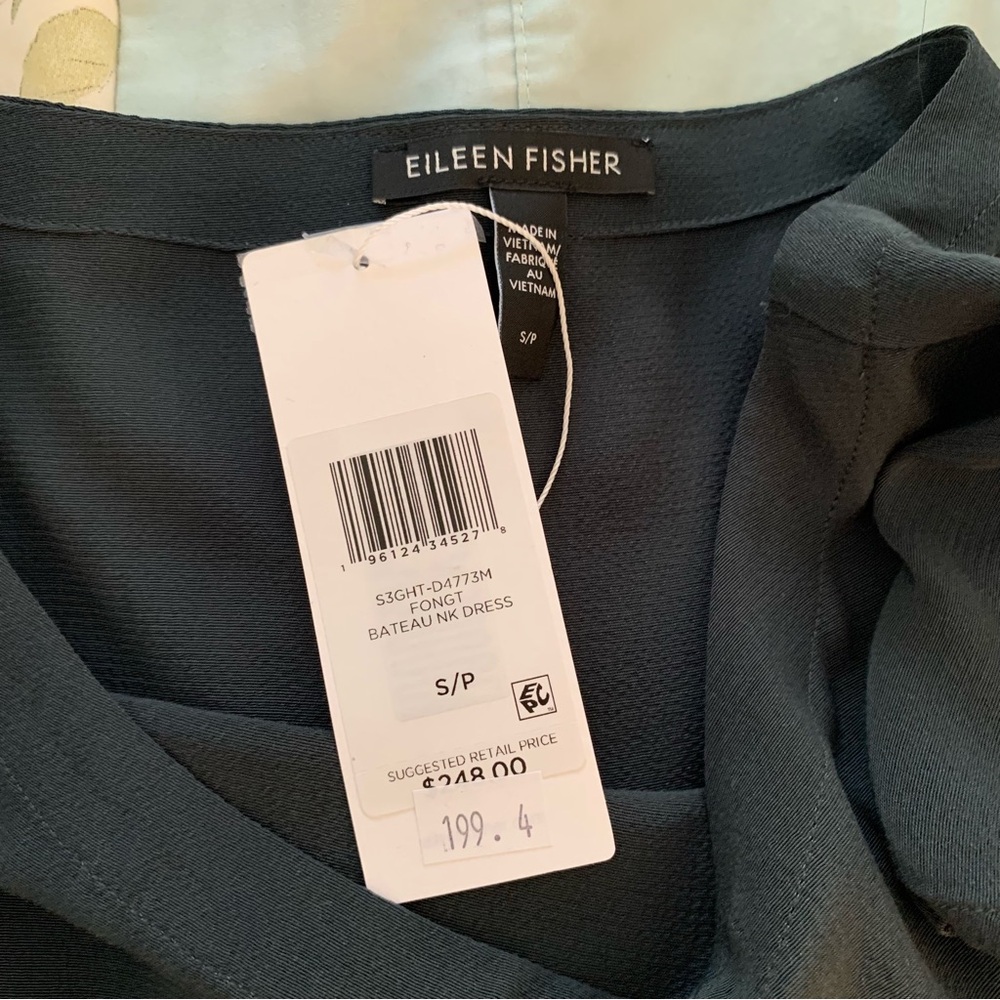 LAST CHACE SALE
Eileen Fisher Bateau Dress Sm NWT - Picture 3 of 3